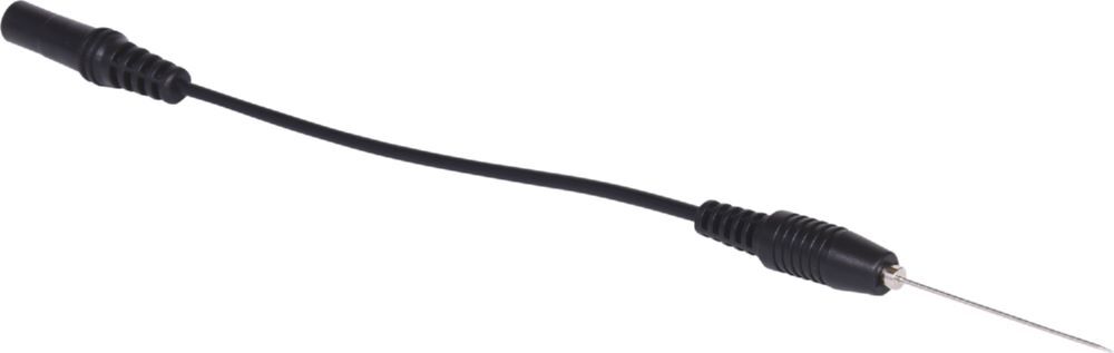 KS Tools 4 mm Eingangsbuchse auf nadelförmige Prüfspitze schwarz KS Tools 4 mm Eingangsbuchse auf nadelförmige Prüfspitze schwarz