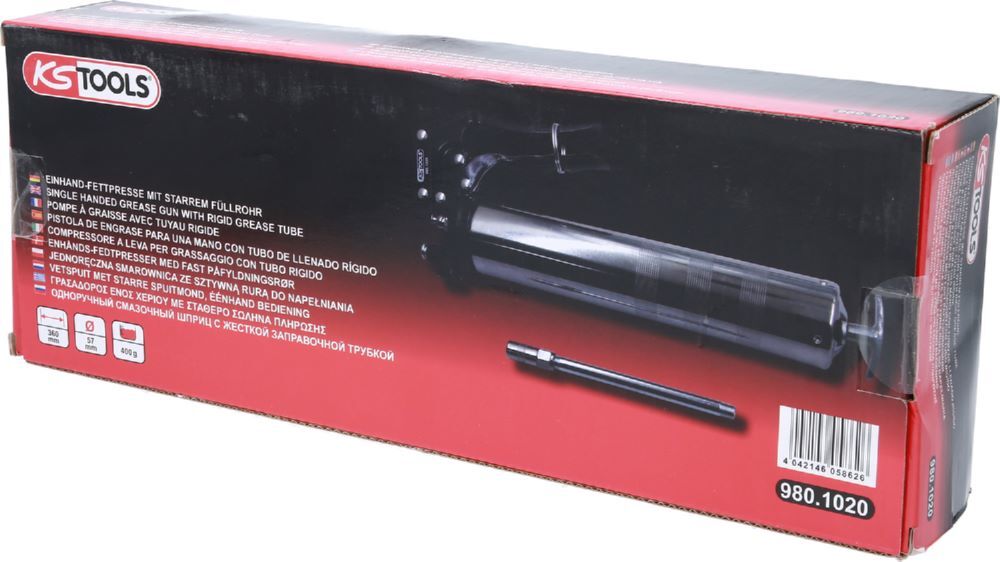 Produktbild Einhand-Fettpresse mit starrem Füllrohr, 350mm bild 5