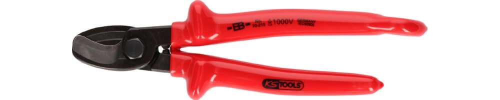 KS Tools 1000V Einhand-Kabelschneider Durchmesser 22 mm Produktbild KS Tools 1000V Einhand-Kabelschneider Durchmesser 22 mm