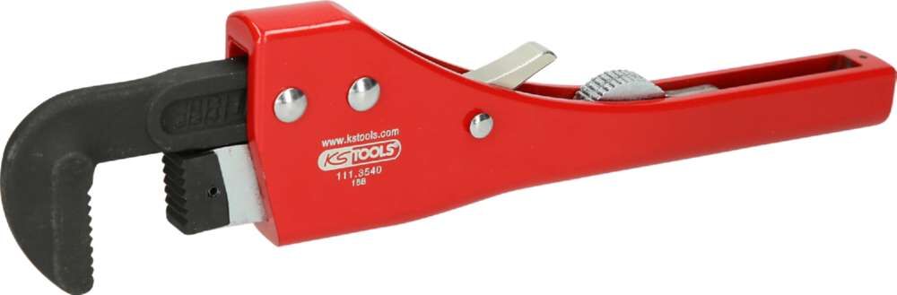 KS Tools Einhand Ratschen Rohrzange mit verstellbarem Kopf KS Tools Einhand Ratschen Rohrzange mit verstellbarem Kopf