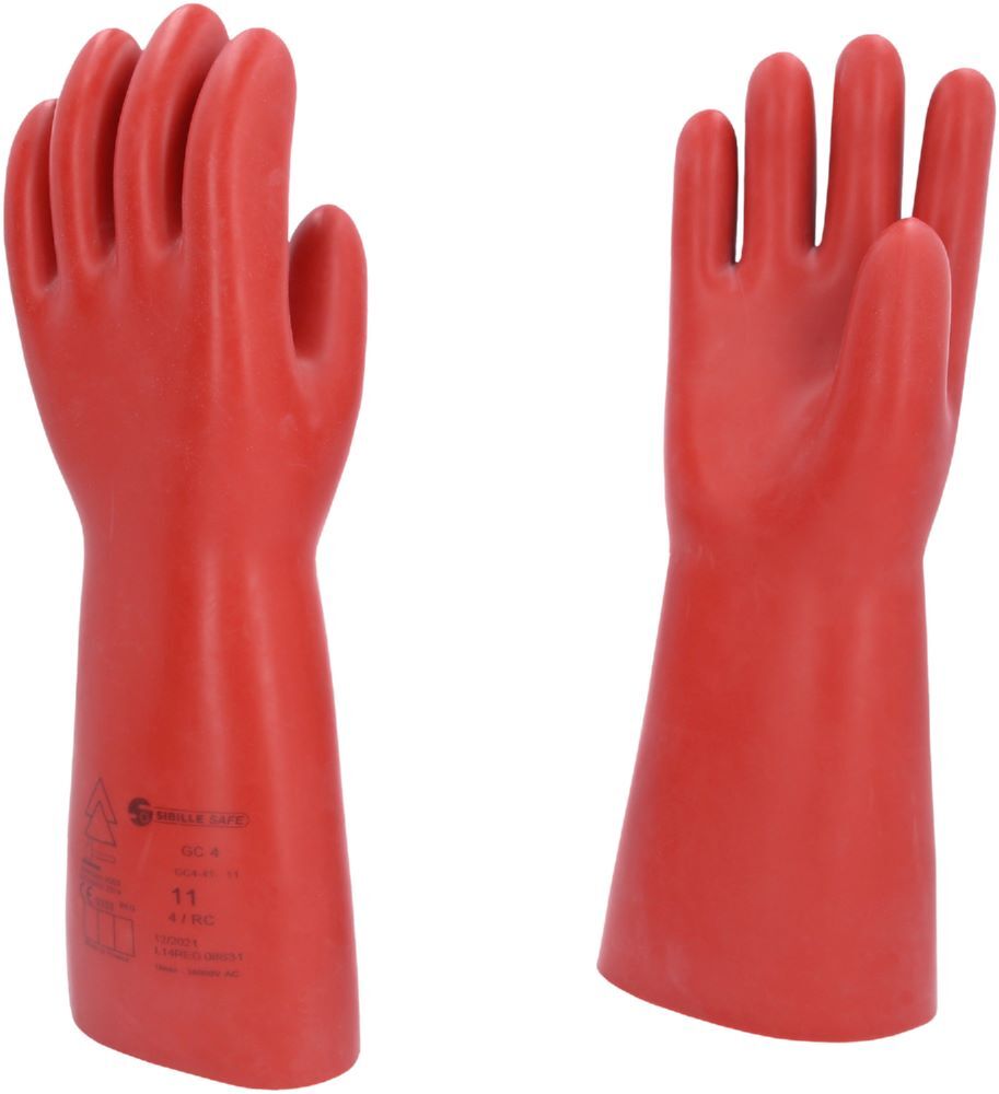 Produktbild KS Tools Elektriker Schutzhandschuh Größe 11 Klasse 4 rot