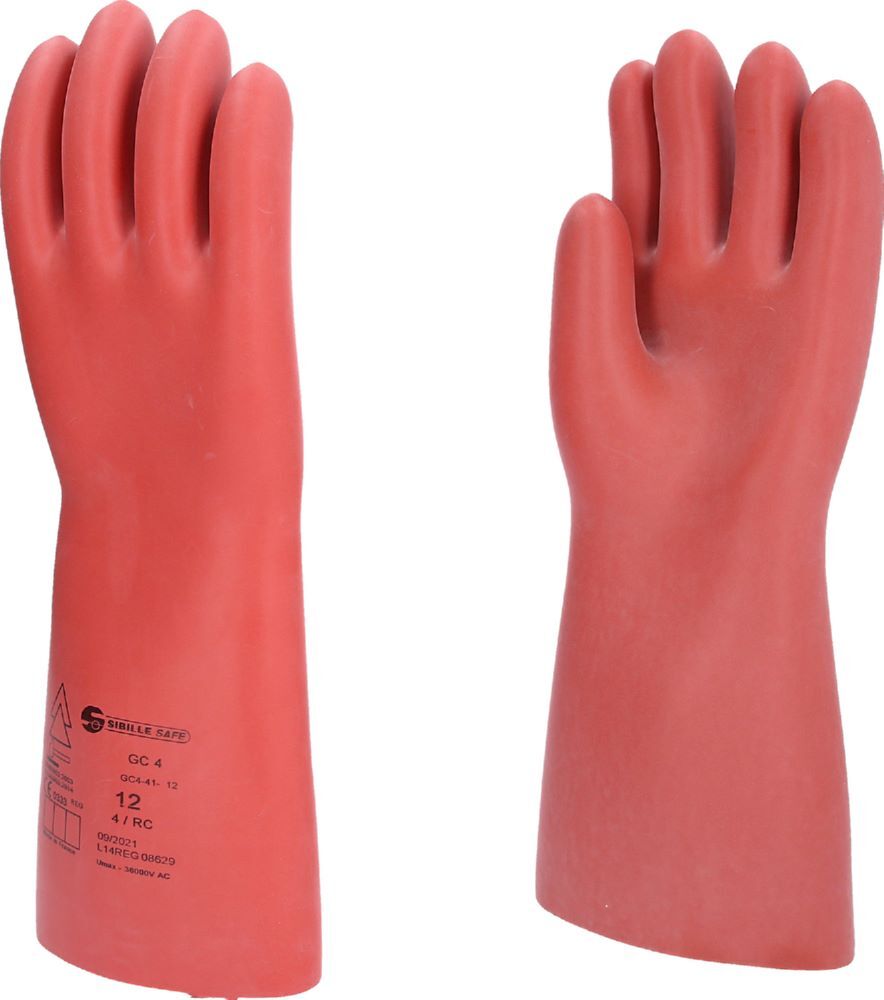 Produktbild KS Tools Elektriker Schutzhandschuh Größe 12 Klasse 4 rot