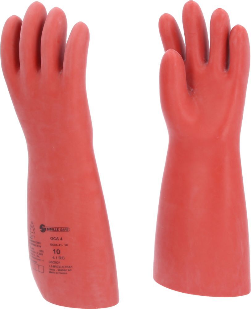 Produktbild Elektriker-Schutzhandschuh mit mechanischen und thermischen Schutz, Größe 10, Kl bild 3