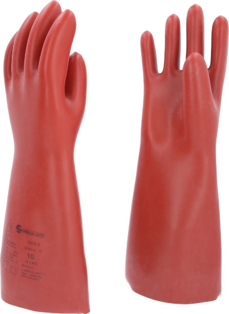 Produktbild KS Tools Elektriker Schutzhandschuh thermischer Schutz Größe 10 Klasse 0 rot