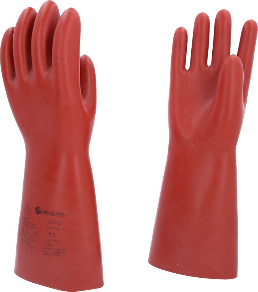 Produktbild KS Tools Elektriker Schutzhandschuh Größe 11 Klasse 2 in rot