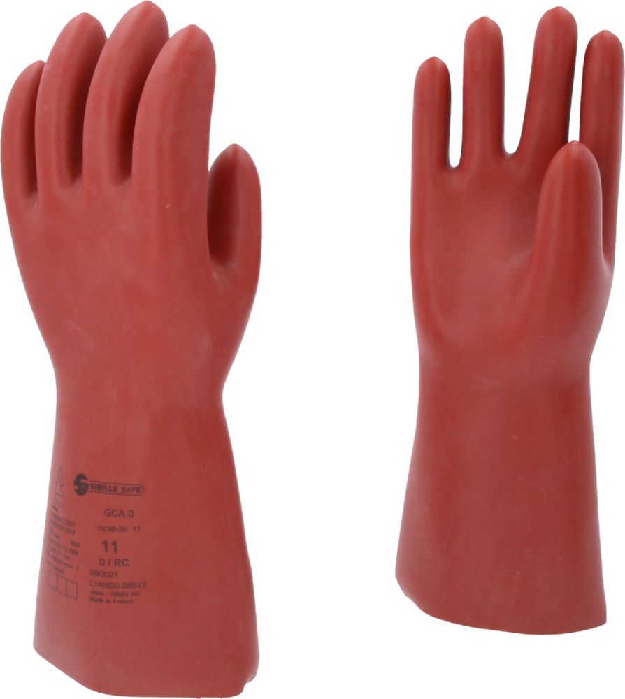 Produktbild KS Tools Elektriker Schutzhandschuh thermischer Schutz Größe 11 Klasse 0 rot