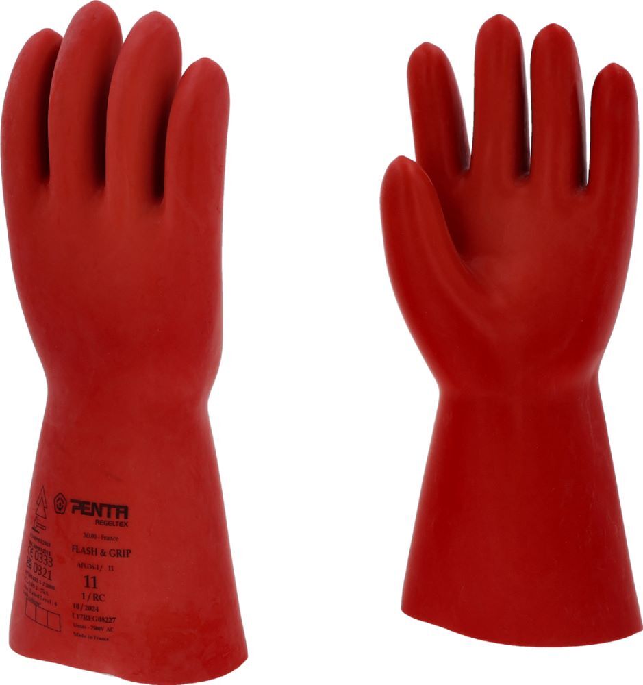 Produktbild Elektriker-Schutzhandschuh mit mechanischen und thermischen Schutz, Größe 11, Kl bild 2