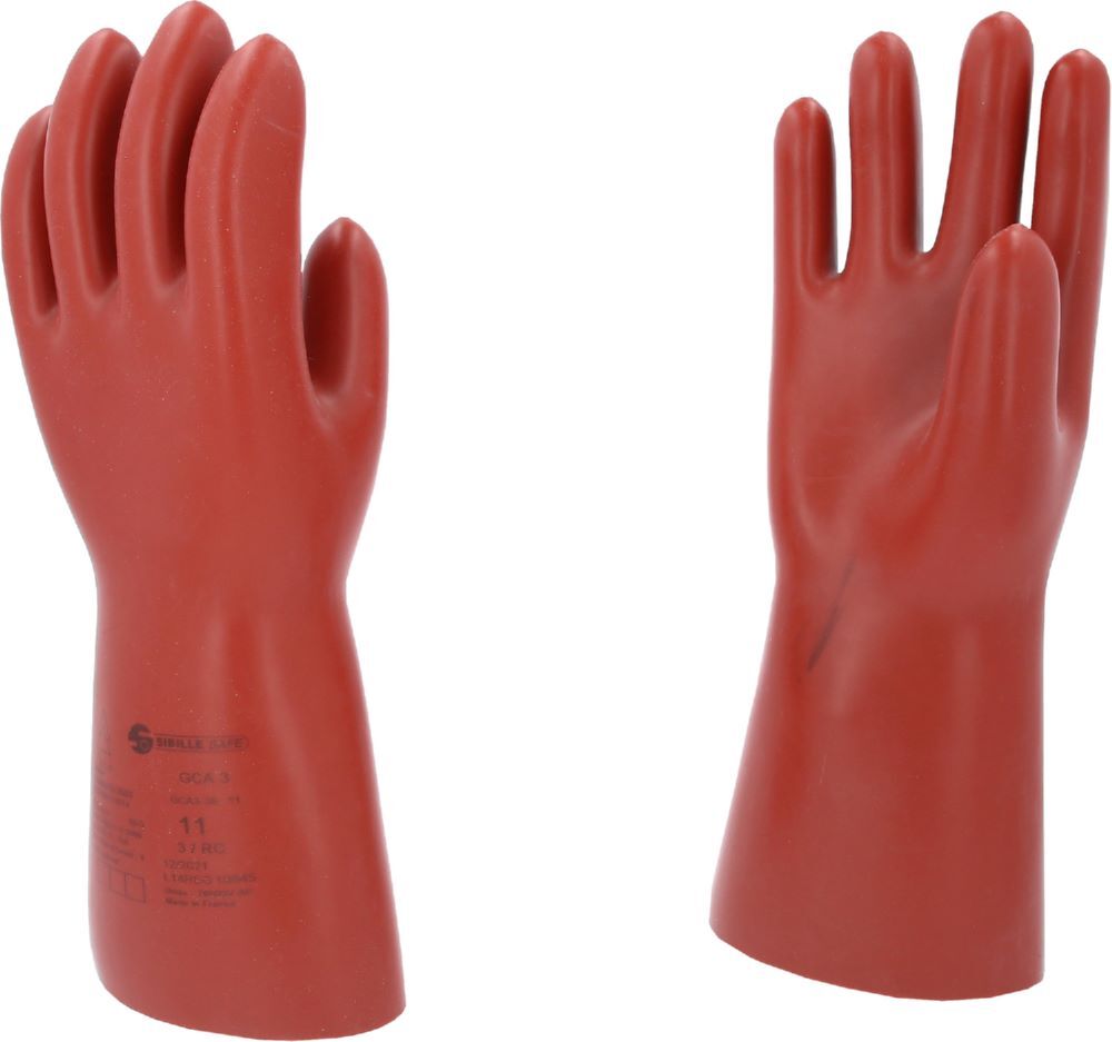 Produktbild KS Tools Elektriker Schutzhandschuh thermischer Schutz Größe 11 Klasse 3 rot