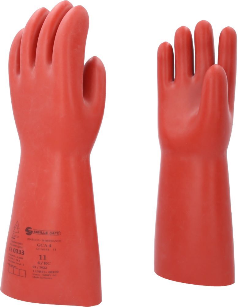 Produktbild KS Tools Elektriker Schutzhandschuh Größe 11 Klasse 4 rot
