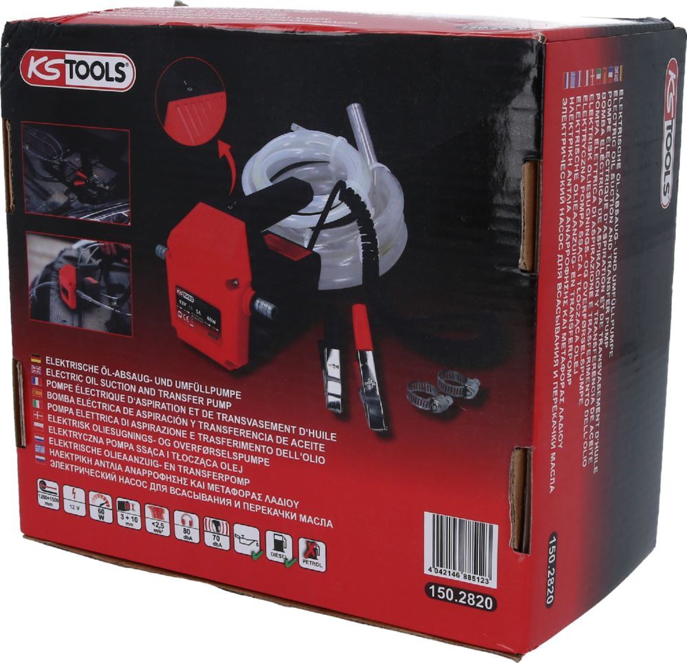 Produktbild Elektrische Öl-Absaug- und Umfüllpumpe bild 5