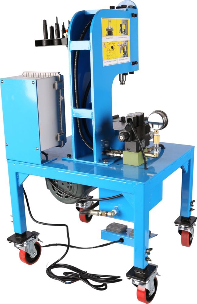 Produktbild KS Tools Elektro Hydraulisches Nietgerät für Bremsbacken 18 teilig