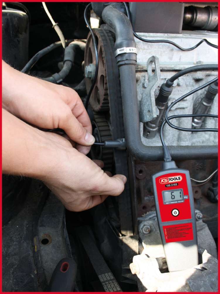 KS Tools Elektronischer Riemenspannungs Prüfer HZ Produktbild KS Tools Elektronischer Riemenspannungs Prüfer HZ bild 7
