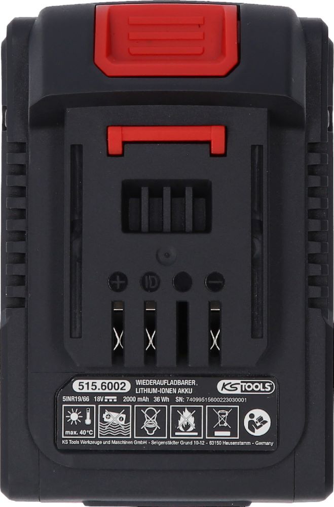 Produktbild eMONSTER Akku, 18V, 2.0Ah bild 2