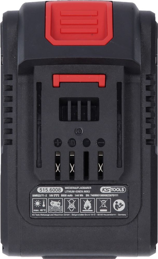 Produktbild eMONSTER Akku, 18V, 8.0Ah bild 2