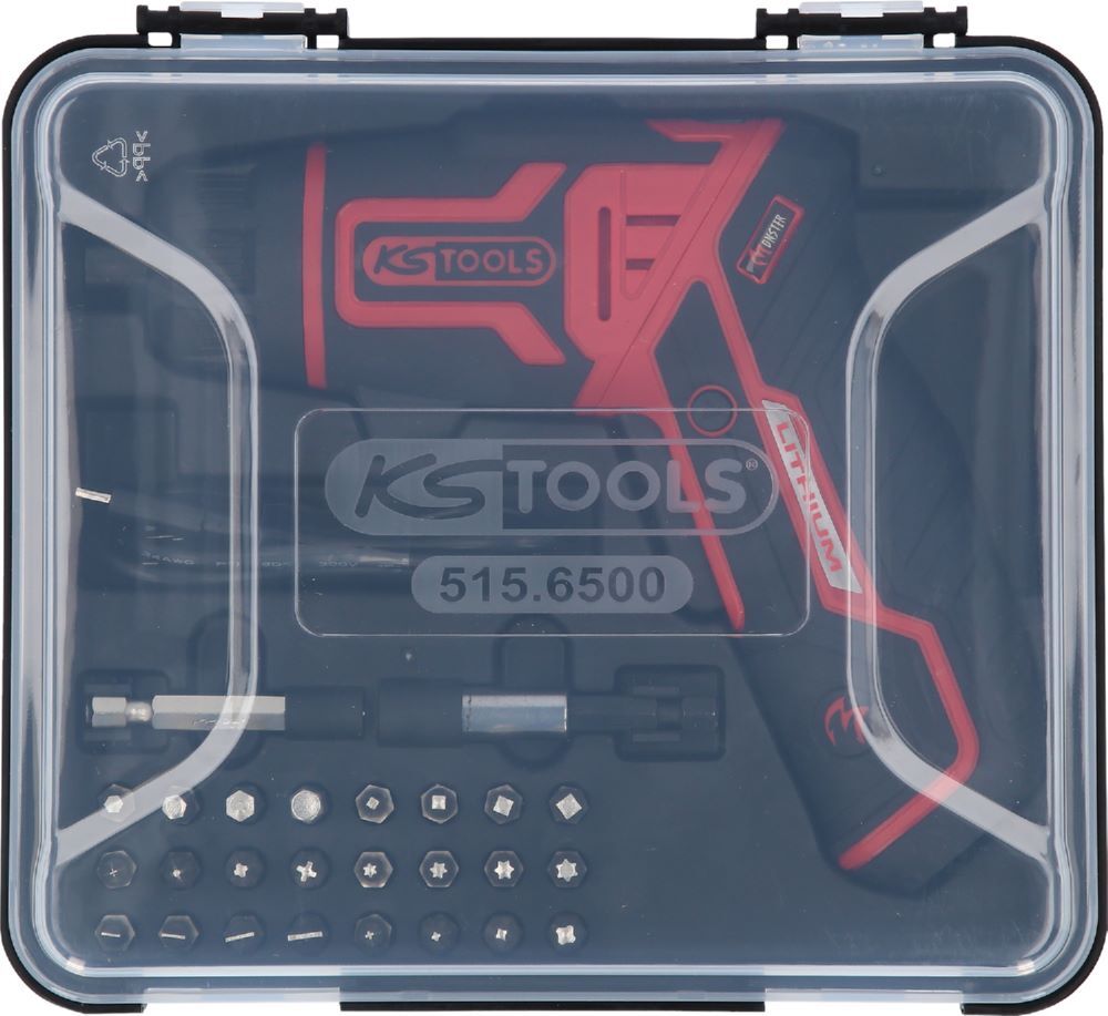 Produktbild eMONSTER 1/4" Akku-Bit-Schrauber-Satz, 27-tlg bild 4