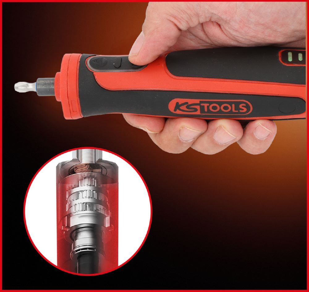 Produktbild eMONSTER 1/4" Akku-Bit-Schrauber-Satz, 27-tlg, 6 Nm bild 8