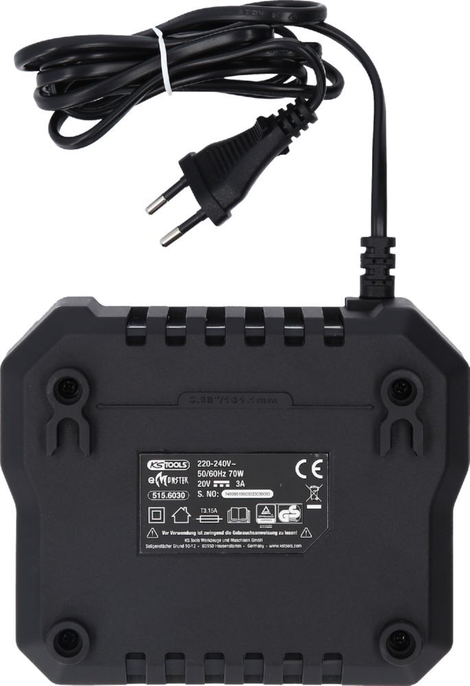 Produktbild eMONSTER Akku-Ladegerät, 3 A bild 3