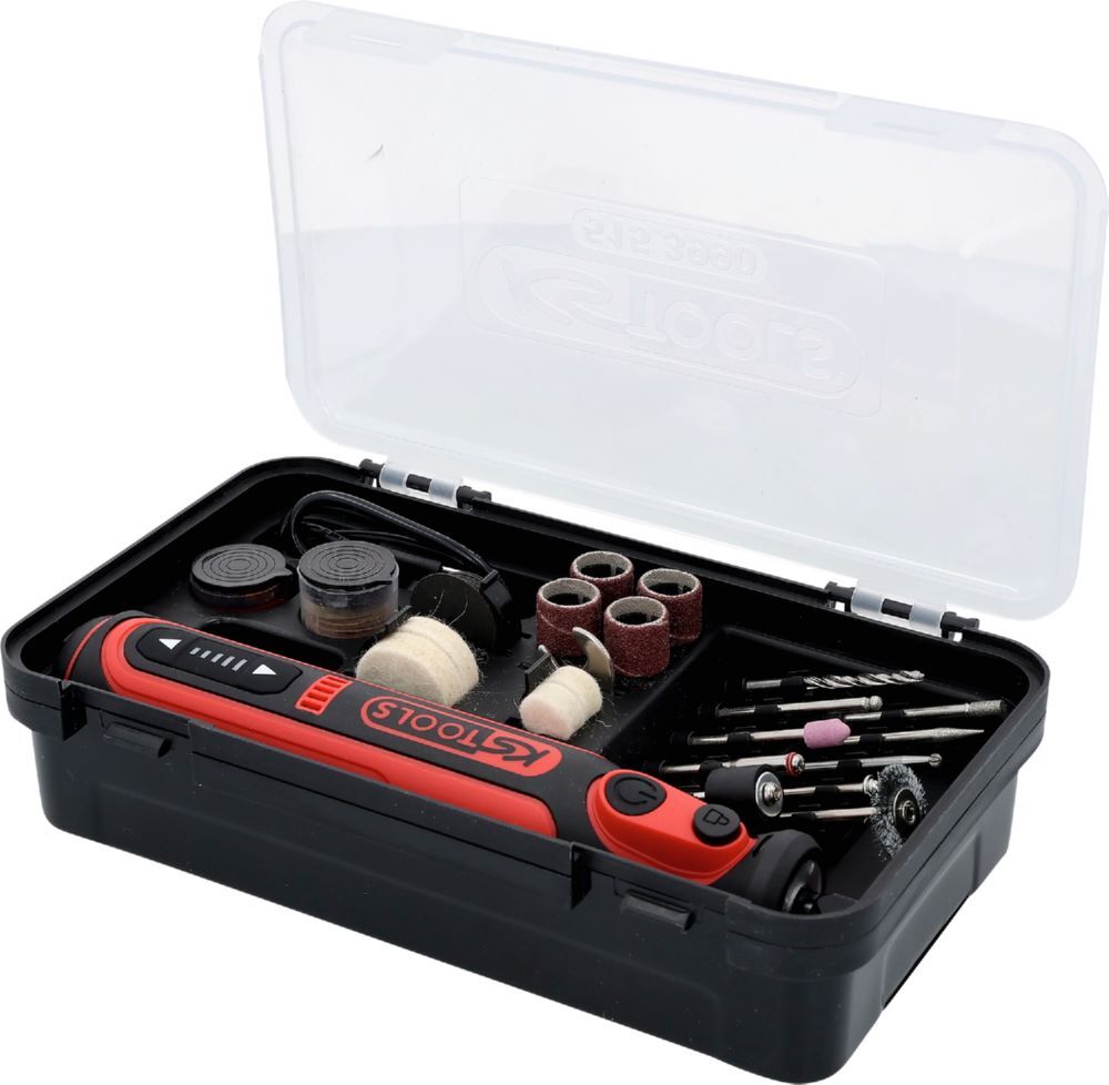 Produktbild KS Tools Akku Multifunktionswerkzeug Satz eMonster 50 Zubehörteilen