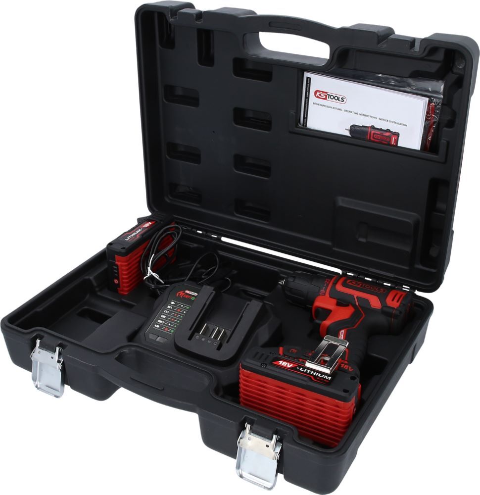 Produktbild eMONSTER Brushless-Akku-Bohr-Schrauber-Satz, 4-tlg bild 3