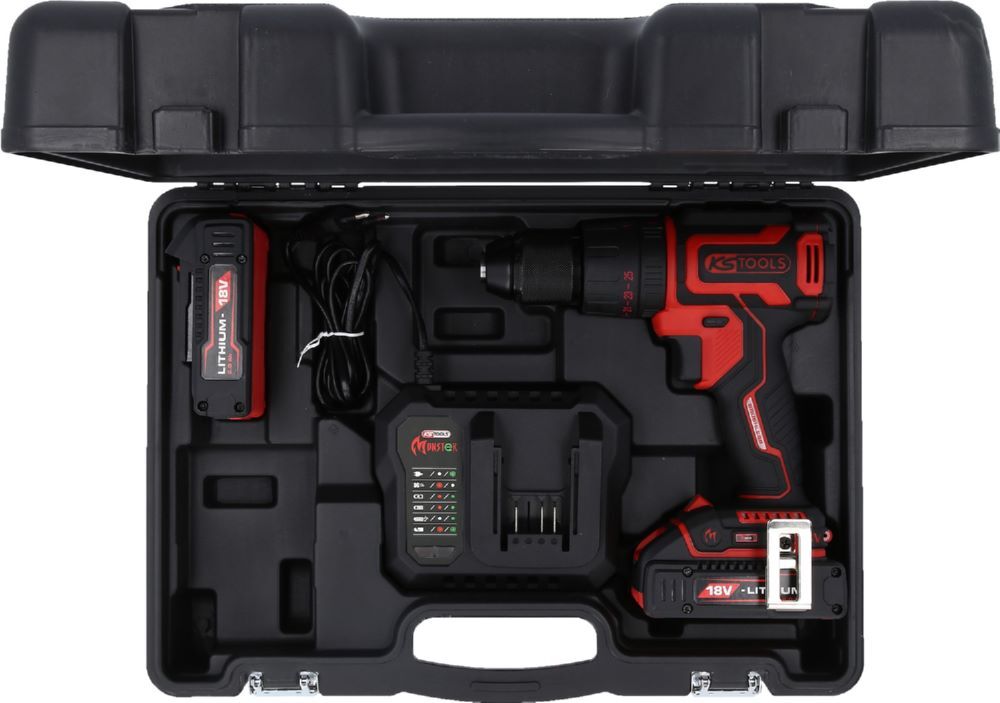 Produktbild eMONSTER Brushless-Akku-Schlag-Bohr-Schrauber-Satz, 4-tlg bild 3