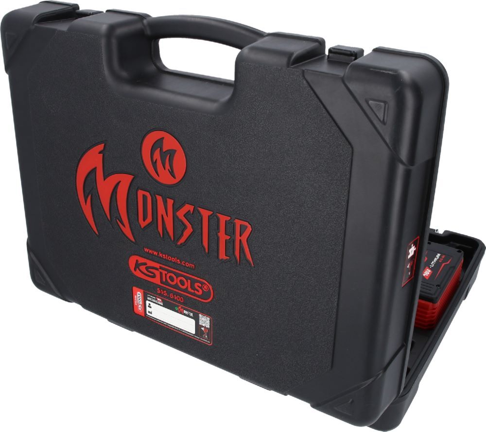 Produktbild eMONSTER 1/2" Brushless-Akku-Schlag-Schrauber-Satz, 9-tlg bild 4