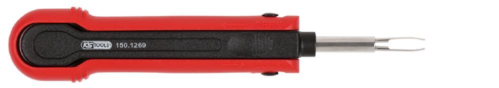 KS Tools Entriegelungswerkzeug für Flachstecker 2,8 mm 4,8 mm 5,8 mm 6,3 mm KS Tools Entriegelungswerkzeug für Flachstecker 2,8 mm 4,8 mm 5,8 mm 6,3 mm
