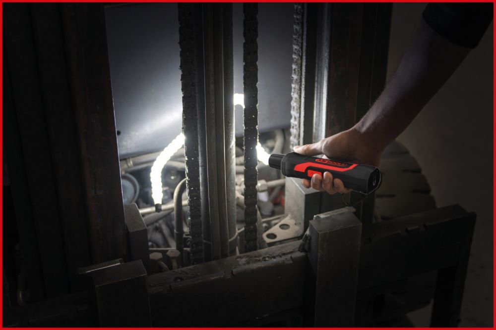 KS Tools 3 in1 Quick Lock Arbeitsleuchten Set eQi Ultimate BEAM 4 teilig Produktbild KS Tools 3 in1 Quick Lock Arbeitsleuchten Set eQi Ultimate BEAM 4 teilig bild 3