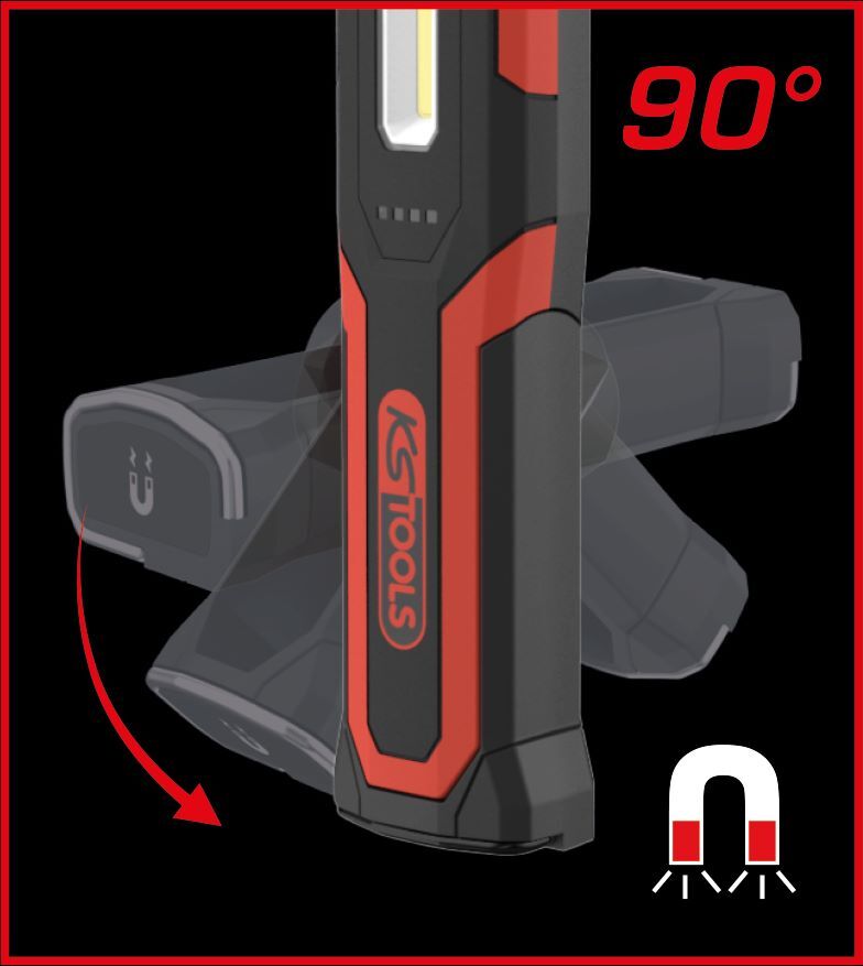 KS Tools Handleuchte 1100 Lumen eQiUltimateBEAM Produktbild KS Tools Handleuchte 1100 Lumen eQiUltimateBEAM bild 8