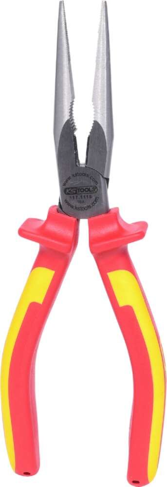 KS Tools ERGOTORQUE VDE Flachrundzange Gesamtlänge 215 mm Produktbild KS Tools ERGOTORQUE VDE Flachrundzange Gesamtlänge 215 mm