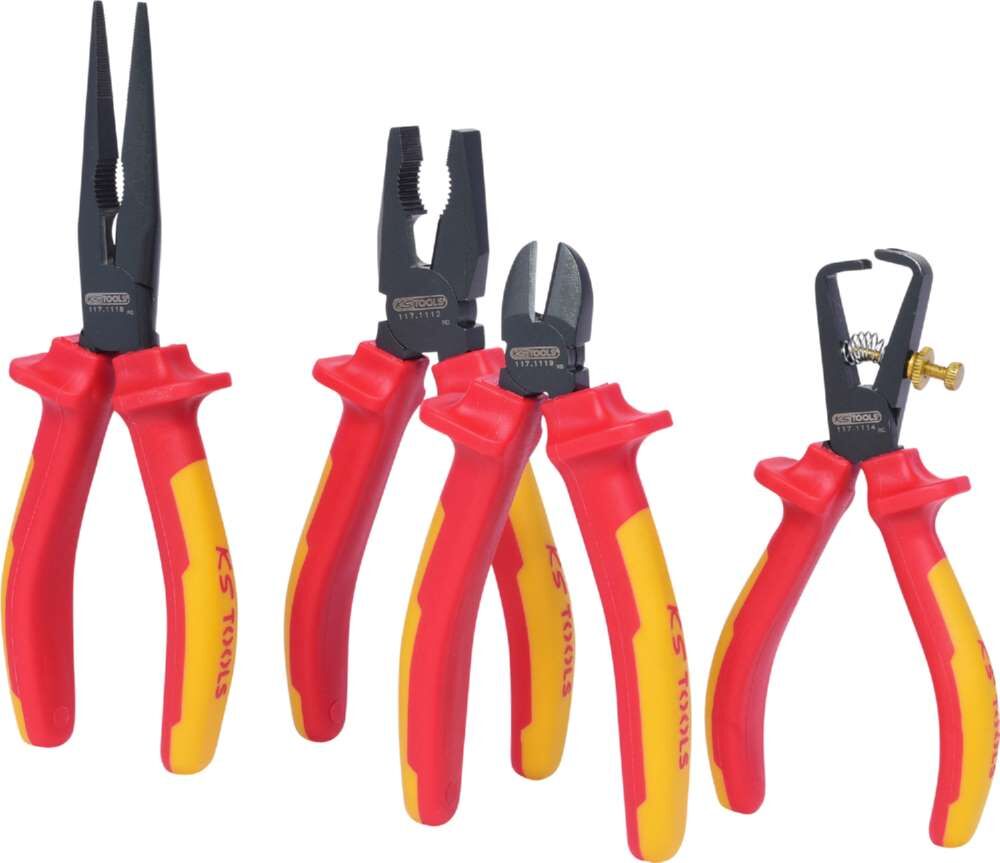 KS Tools ERGOTORQUE VDE Zangen-Satz 4 Teile Variante 2 Produktbild KS Tools ERGOTORQUE VDE Zangen-Satz 4 Teile Variante 2