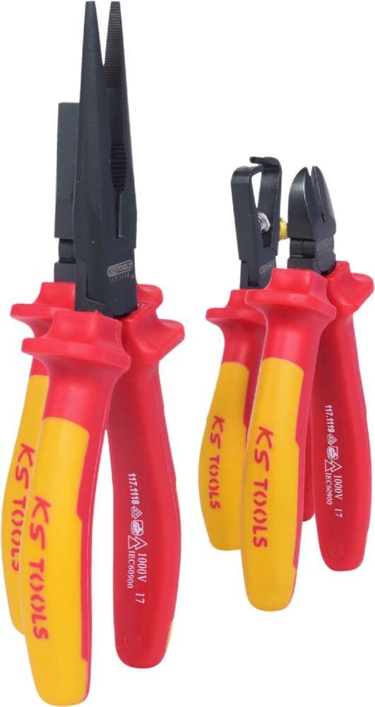 KS Tools ERGOTORQUE VDE Zangen-Satz 4 Teile Variante 2 Produktbild KS Tools ERGOTORQUE VDE Zangen-Satz 4 Teile Variante 2 bild 4