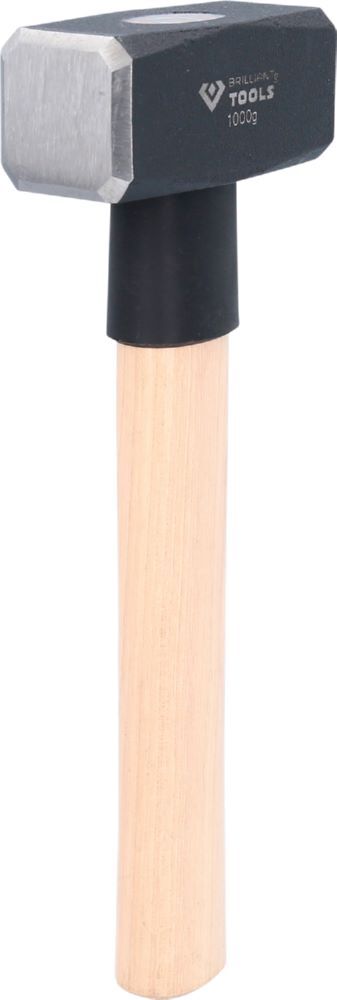 Brilliant Tools Fäustel mit Hickory Stiel 1000 Gramm Produktbild Brilliant Tools Fäustel mit Hickory Stiel 1000 Gramm bild 2