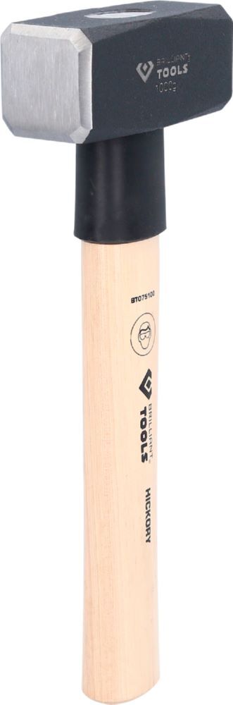 Brilliant Tools Fäustel mit Hickory Stiel 1000 Gramm Produktbild Brilliant Tools Fäustel mit Hickory Stiel 1000 Gramm bild 4