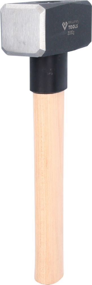 Brilliant Tools Fäustel mit Hickory Stiel 2000 Gramm Produktbild Brilliant Tools Fäustel mit Hickory Stiel 2000 Gramm bild 2