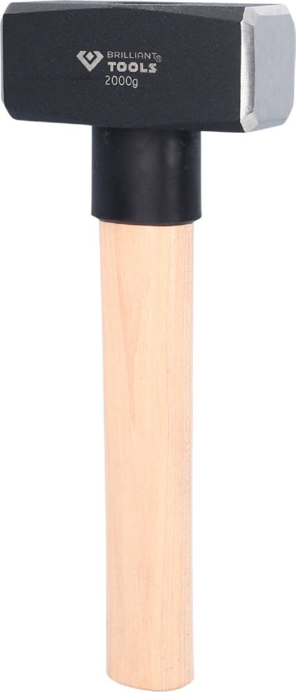 Brilliant Tools Fäustel mit Hickory Stiel 2000 Gramm Produktbild Brilliant Tools Fäustel mit Hickory Stiel 2000 Gramm bild 3