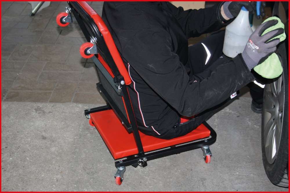 KS Tools Fahrbare Liege und Klappsitz 1040x490mm Produktbild KS Tools Fahrbare Liege und Klappsitz 1040x490mm bild 6