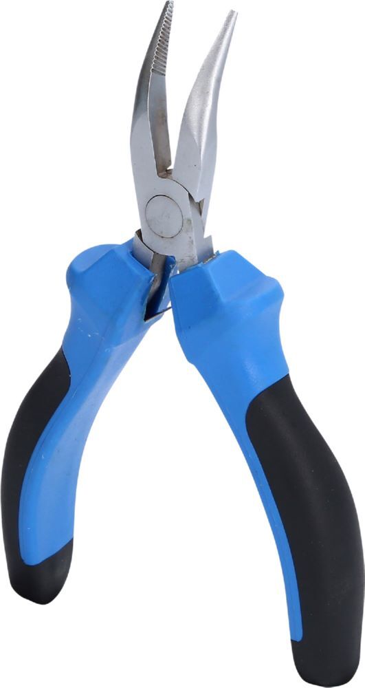 Brilliant Tools Feinmechanik Flachrundzange gebogen Gesamtlänge 115 mm Produktbild Brilliant Tools Feinmechanik Flachrundzange gebogen Gesamtlänge 115 mm bild 3