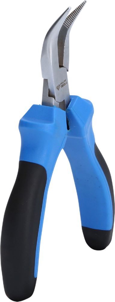 Brilliant Tools Feinmechanik Flachrundzange gebogen Gesamtlänge 115 mm Produktbild Brilliant Tools Feinmechanik Flachrundzange gebogen Gesamtlänge 115 mm bild 4