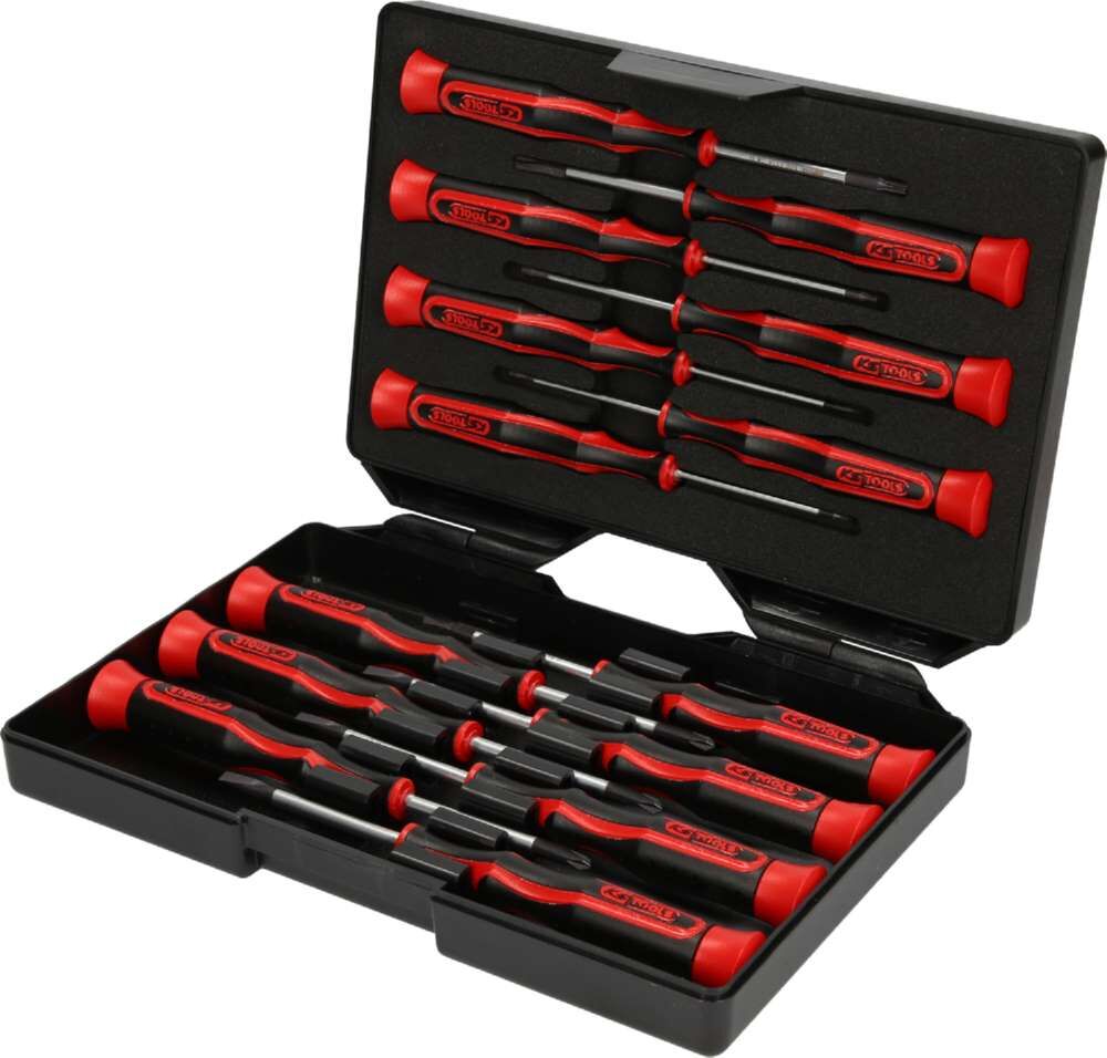 KS Tools Feinmechanik Schraubendrehersatz 14 Teile Produktbild KS Tools Feinmechanik Schraubendrehersatz 14 Teile