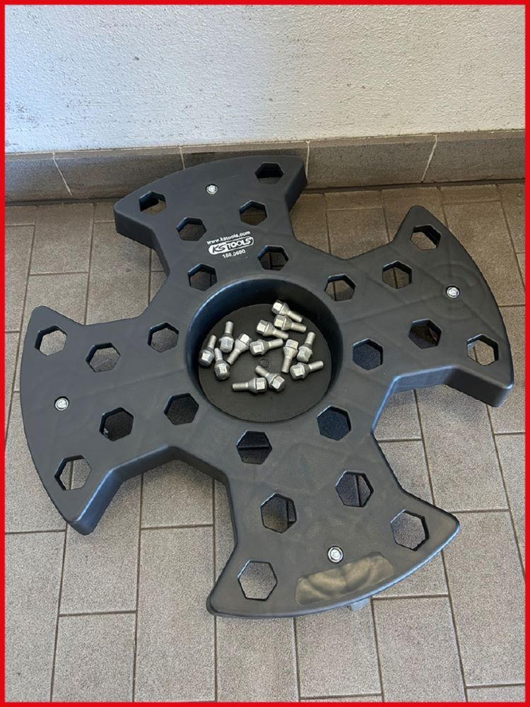 Produktbild Felgen- und Reifenrangierer, Tragkraft 136 kg, Ø 640 mm bild 9