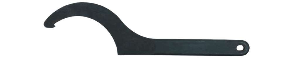 KS Tools Fester Hakenschlüssel mit Nase 205-220 mm Produktbild KS Tools Fester Hakenschlüssel mit Nase 205-220 mm