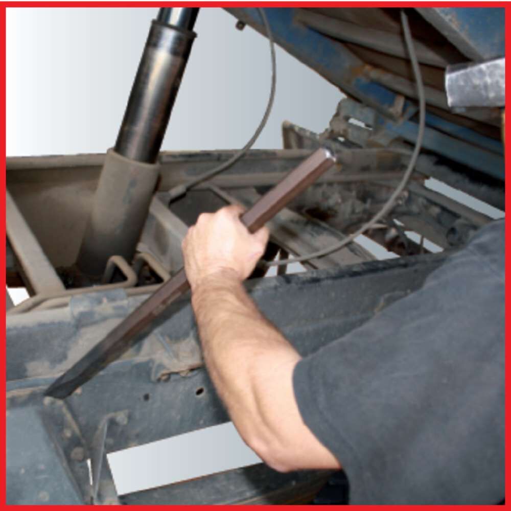 KS Tools Flachmeißel 400x25mm Produktbild KS Tools Flachmeißel 400x25mm bild 3