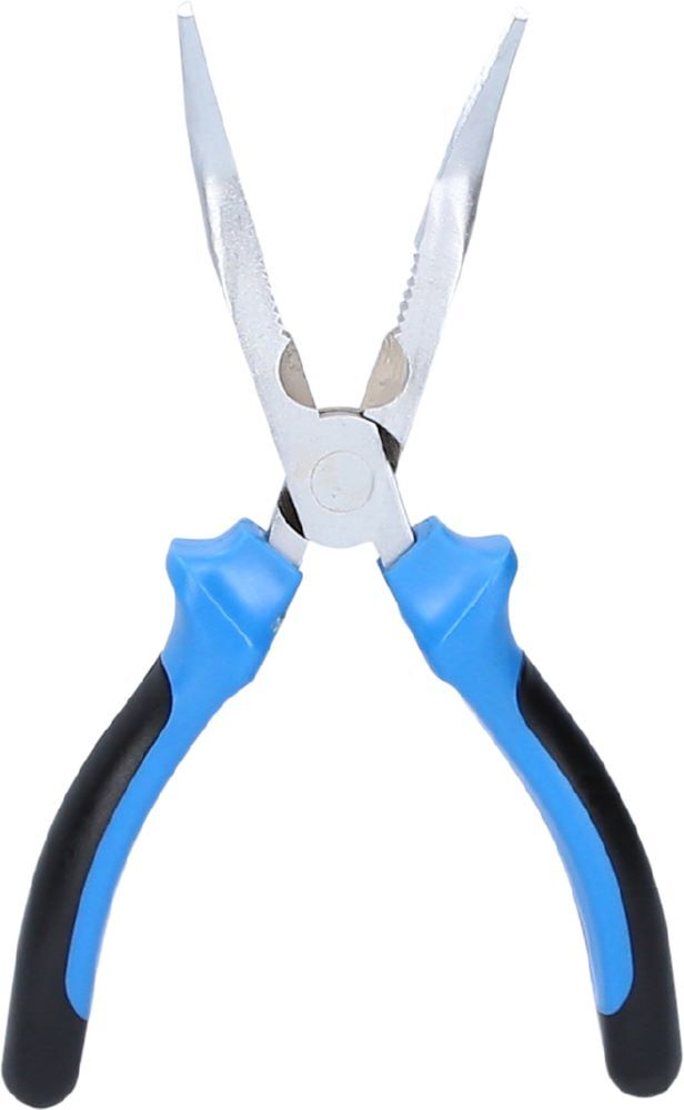 Brilliant Tools Flachrundzange gebogen 200 mm mit 2 Komponentengriff Produktbild Brilliant Tools Flachrundzange gebogen 200 mm mit 2 Komponentengriff bild 3