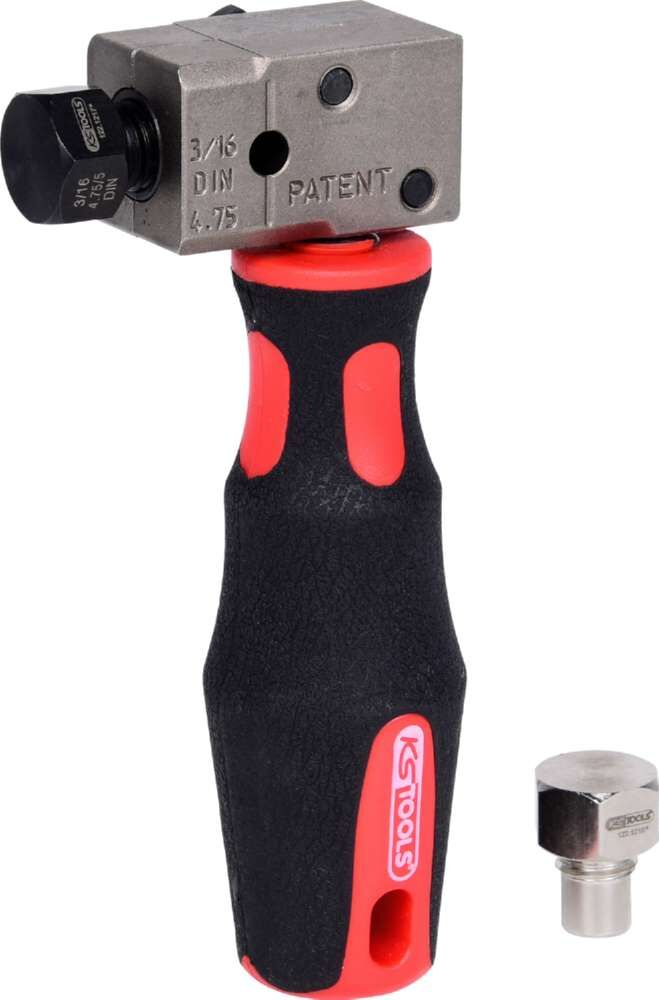 KS Tools FLAREFIXeco 4,75 mm Universal Bremsleitungs Bördelgerät Satz 4 Teile Produktbild KS Tools FLAREFIXeco 4,75 mm Universal Bremsleitungs Bördelgerät Satz 4 Teile bild 3