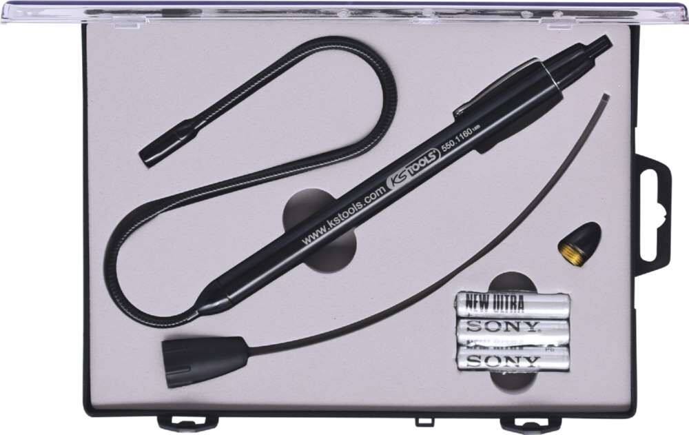 KS Tools Flexibler Inspektionslampen Satz 4 teilig Produktbild KS Tools Flexibler Inspektionslampen Satz 4 teilig