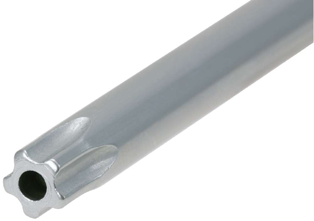 KS Tools Winkelstiftschlüssel Fünfstern mit Bohrung lang TS 8 Produktbild KS Tools Winkelstiftschlüssel Fünfstern mit Bohrung lang TS 8