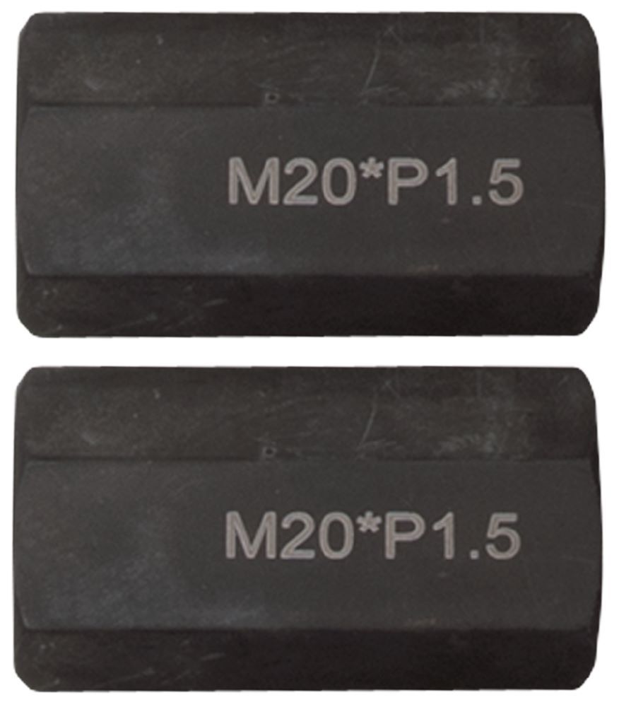 KS Tools Gewindeadapter Satz M20 x 1,5 Länge 65 mm 2 teilig Produktbild KS Tools Gewindeadapter Satz M20 x 1,5 Länge 65 mm 2 teilig