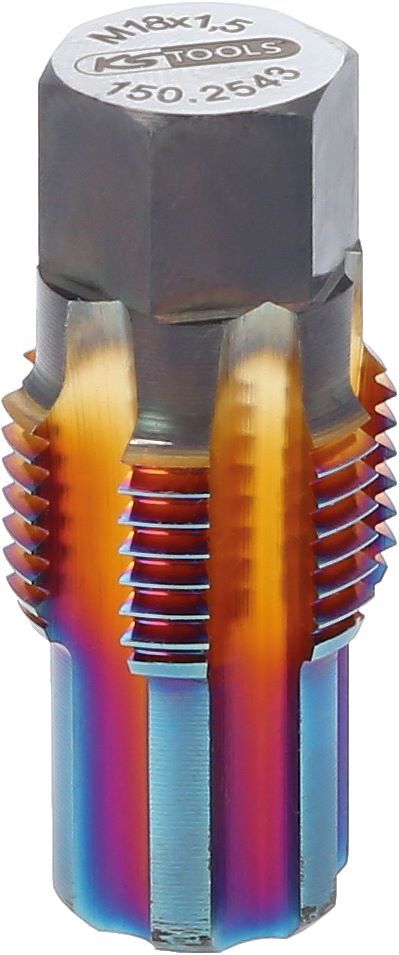 KS Tools Gewindeschneider mit Führungsbolzen für Lambdasonden, M18 x 1,5 Produktbild KS Tools Gewindeschneider mit Führungsbolzen für Lambdasonden, M18 x 1,5