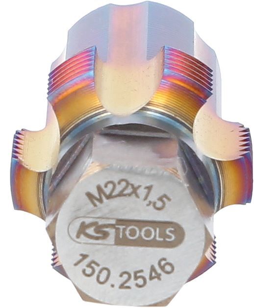 KS Tools Gewindeschneider mit Führungsbolzen für Partikelfiltersensoren M22 x 1,5 KS Tools Gewindeschneider mit Führungsbolzen für Partikelfiltersensoren M22 x 1,5