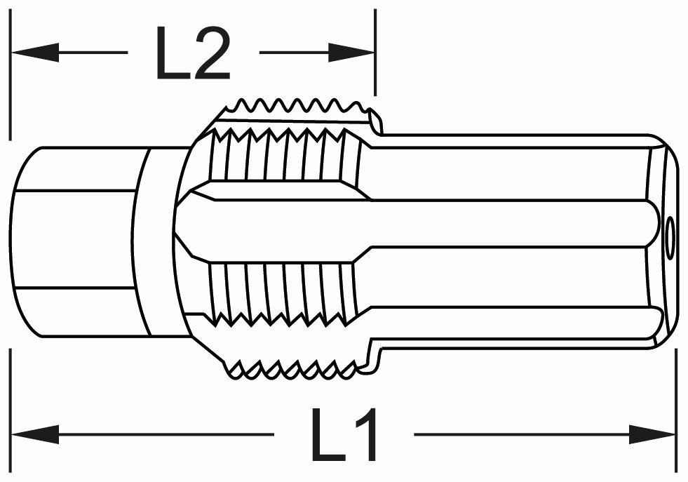 KS Tools Gewindeschneider mit Führungsbolzen für Partikelfiltersensoren M22 x 1,5 KS Tools Gewindeschneider mit Führungsbolzen für Partikelfiltersensoren M22 x 1,5